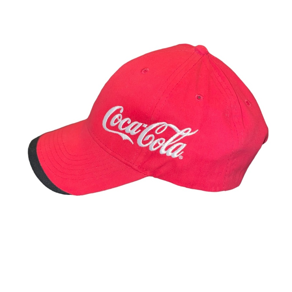 Coca Cola Red with Black Rim 100% Cotton Hat